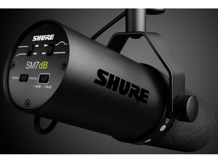 shure pic sm7db news